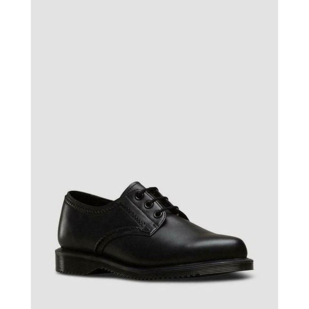 Dr. Martens Trulia Black Leather Oxfords - Size 9